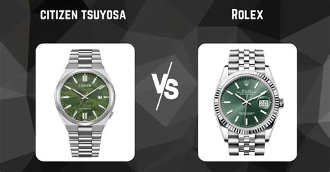 tsuyosa vs rolex